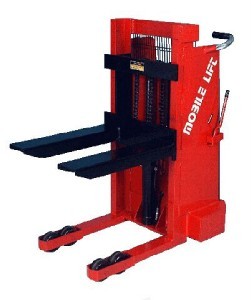 Shoplifter hydraulic stacker fixed forks free shipping