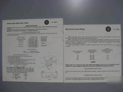 Westinghouse 30 a amp bus plug fusible switch ITAP361