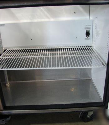 True open top sandwich prep table, 60