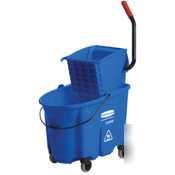 Wave brake 35 qt side press combo - blue