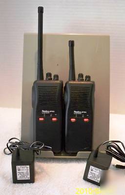 2 motorola radius SP50 vhf 5 watt radios P93YQT20A2AA