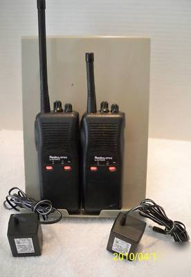 2 motorola radius SP50 vhf 5 watt radios P93YQT20A2AA