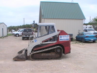 2001 takeuchi TL130 rubber track skid steer loader