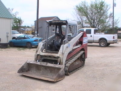 2001 takeuchi TL130 rubber track skid steer loader