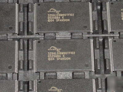 8 pcs. spansion# S29AL016M90TFI020, 16 mbit (2M x 8 bit