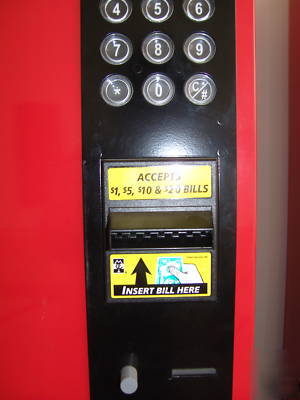 Ams refrigerated vending machine outdoor outsider snack