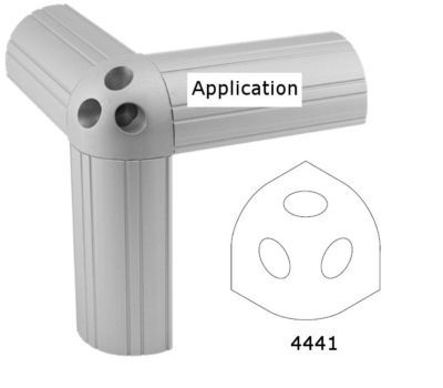 80/20 t slot aluminum tri corner connector 15 s 4441 n