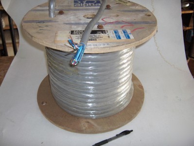 Alpha wire 100' 18 awg 18 cond / 9 pair foil shielded