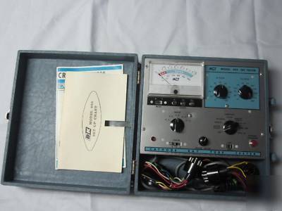B&k model 465 crt cathode ray tube tester w/ manuals
