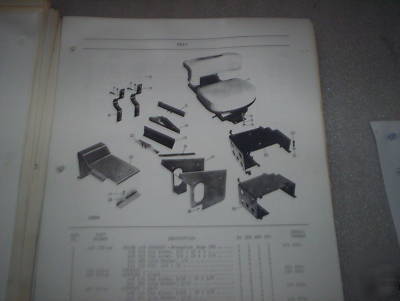Cockshutt oliver 1550 - 1555 2-62 tractor parts catalog