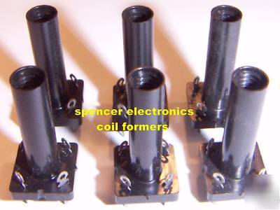 Coil formers x 6 for winding your own coils on vintage 