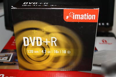 Dvd+r 120MIN 4.7GB 16X 10PACK imation