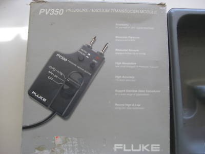Fluke PV350 pressure vacuum transducer module used