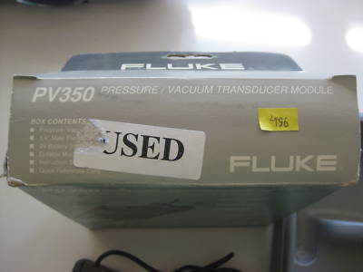 Fluke PV350 pressure vacuum transducer module used