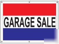 Garage sale vinyl sign banner 24