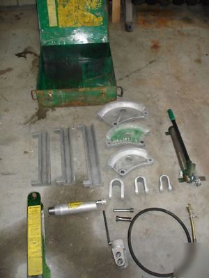 Greenlee flip top tubing bender model # 882 complete 