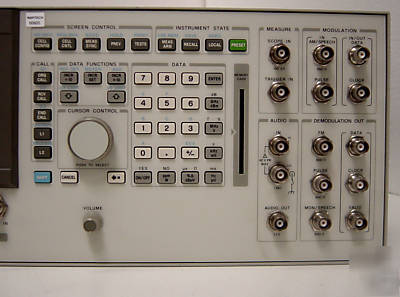 Hp 8922M/1/6 gsm test set with spectrum analyzer 