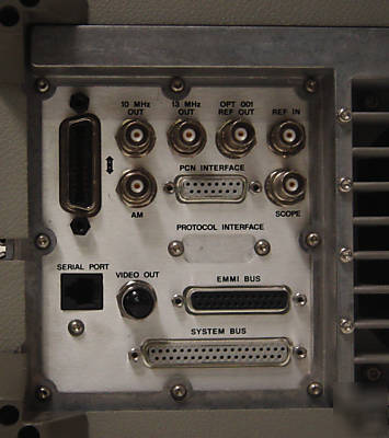 Hp 8922M/1/6 gsm test set with spectrum analyzer 