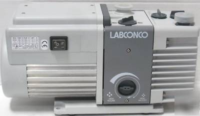 Labconco model 117 rotary vane dual stg vacuum vac pump