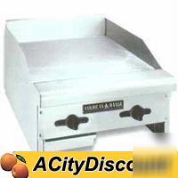 New american range 12IN concession flat nat gas griddle