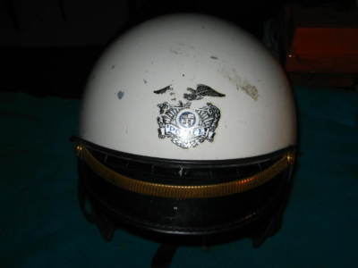 Police helmet dot police head gear/helmet-vintage(1976)