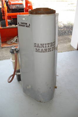 Sanitech mark iv high pressure wet steam cleaner