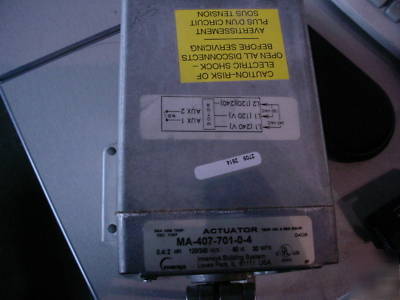 Spring return actuator motor 120 volt 