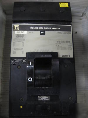 Square d circuit breaker 3P 350A 600V LHB36350 LH36350