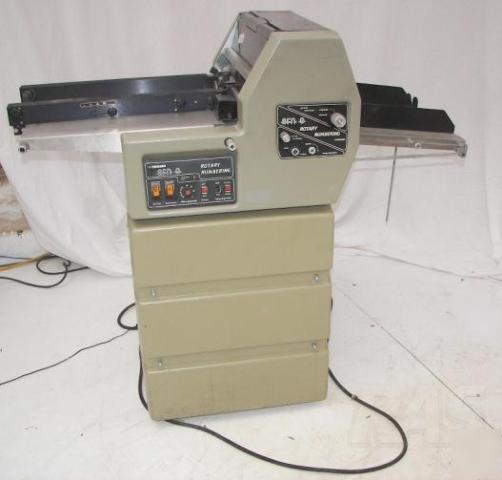 Standard srn-9X suction feed rotary numbering system