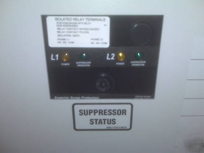 Transtector power/telco cabinet 120/240V 200 w/gen plug