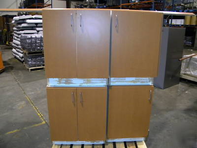 Used cabinets: 8 pieces, camel -excellent condition
