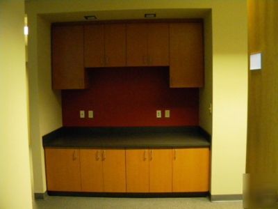 Used cabinets: 8 pieces, camel -excellent condition