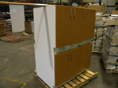 Used cabinets: 8 pieces, camel -excellent condition
