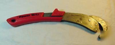 Vintage olympia tools power grip pipe wrench no. 01 156