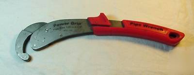 Vintage olympia tools power grip pipe wrench no. 01 156