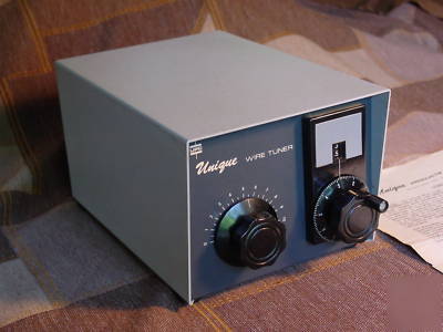 Vintage unique wire tuner + manual 52OHM input antenna