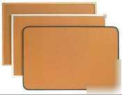 Wood frame natural cork board - 4FT. x 6FT.