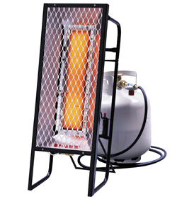 35,000 btu propane portable radiant heater utility 20#