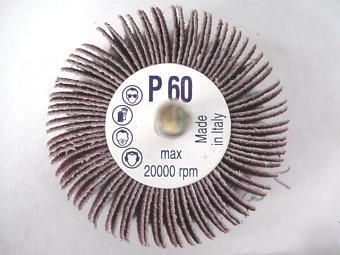 Arc 11338 premium mounted flapwheels 60 grit 10 pack