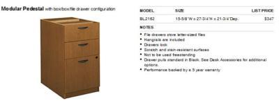 Basyx executive desk $1580 original price-great bargain