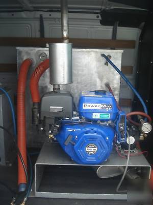 Carpet tile & grout truckmount cleaning system