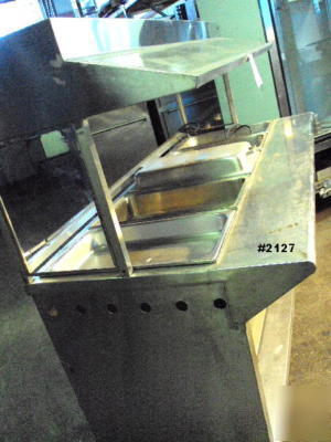 Commercial steam table (natural gas)