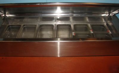 Delfield refrigerated sandwich/pizza prep table, 50