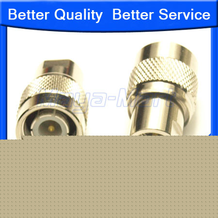 Fme male to tnc male coax coaxial rf adapter connector