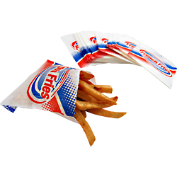 French fry bags - case of 1000 - concession fries