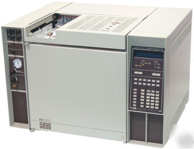 Hewlett packard 5890A gas chromatograph, fid, ecd