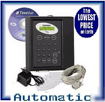 New icon time clock proximity badge timeclock system