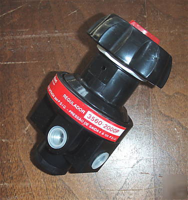 New schrader bellows/parker 300 psi regulator 3560-2000