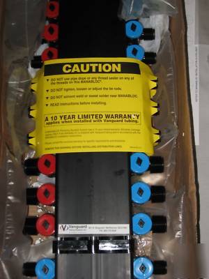 New vanguard manabloc MXBD10-36 pex plumbing manifold - 