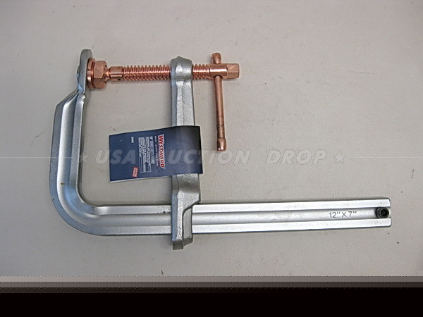 New westward 2FGN2 heavy duty l clamp 12 in,7 in d